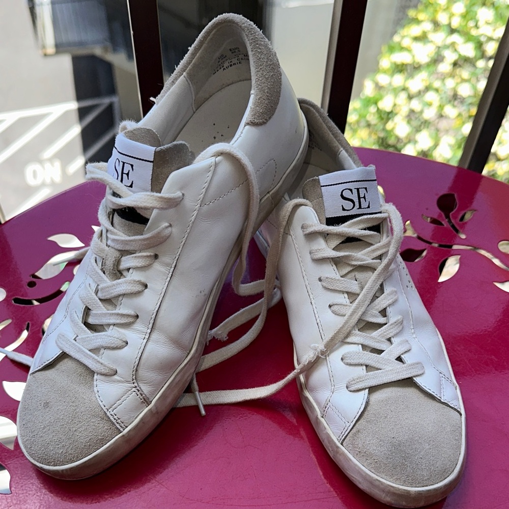 Sam Edelman Distressed Sneaker, The Aubrey